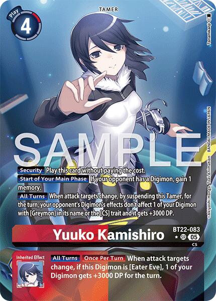 Yuuko Kamishiro [BT22-083] (Alternate Art) [Cyber Eden] | Anubis Games and Hobby
