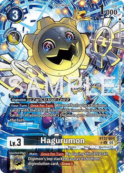 Hagurumon [BT22-054] (Box Topper) [Cyber Eden] | Anubis Games and Hobby