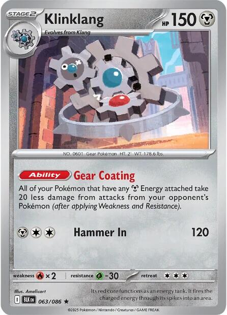 Klinklang (063/086) [Scarlet & Violet: Black Bolt] | Anubis Games and Hobby