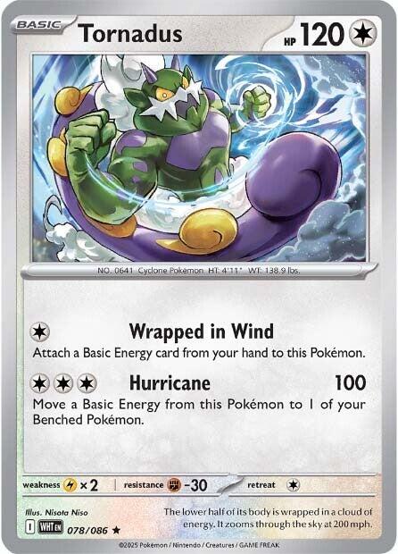 Tornadus (078/086) [Scarlet & Violet: White Flare] | Anubis Games and Hobby