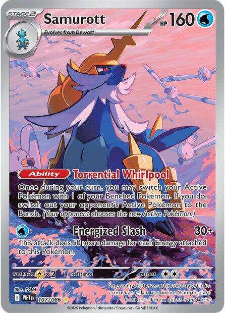 Samurott (107/086) [Scarlet & Violet: White Flare] | Anubis Games and Hobby