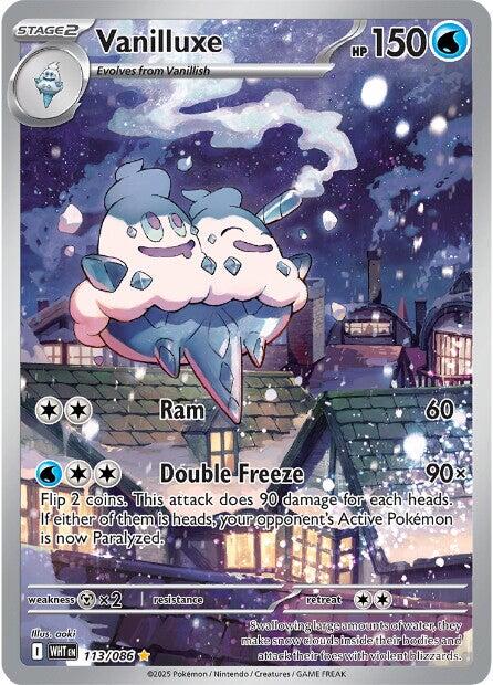 Vanilluxe (113/086) [Scarlet & Violet: White Flare] | Anubis Games and Hobby