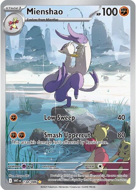 Mienshao (134/086) [Scarlet & Violet: White Flare] | Anubis Games and Hobby