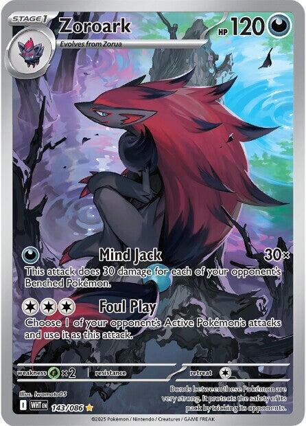 Zoroark (143/086) [Scarlet & Violet: White Flare] | Anubis Games and Hobby