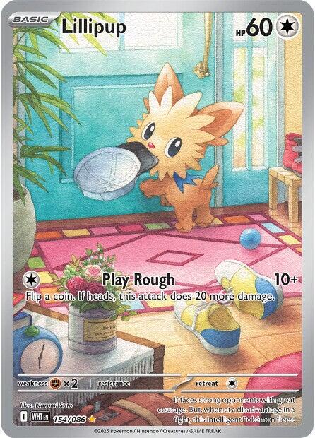 Lillipup (154/086) [Scarlet & Violet: White Flare] | Anubis Games and Hobby