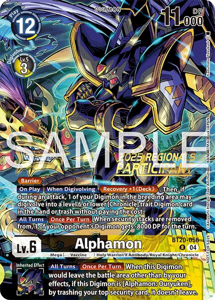 Alphamon [BT20-056] (Regionals 25-26 Season 2 Participant) [Release Special Booster Ver.2.0] | Anubis Games and Hobby