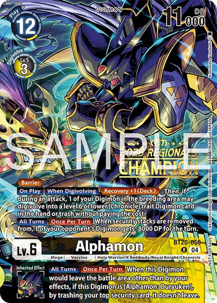 Alphamon [BT20-056] (Regionals 25-26 Season 2 Champion) [Release Special Booster Ver.2.0] | Anubis Games and Hobby