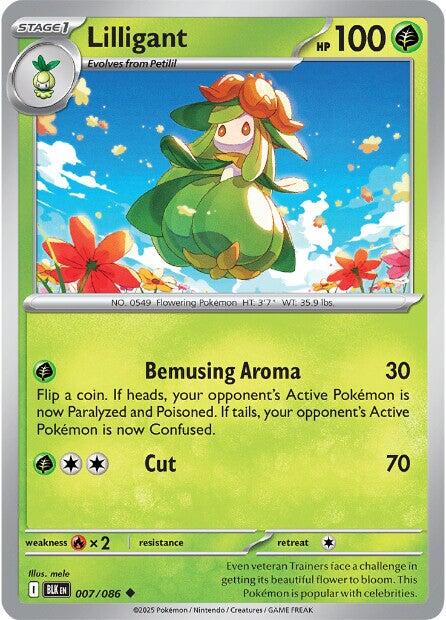 Lilligant (007/086) [Scarlet & Violet: Black Bolt] | Anubis Games and Hobby