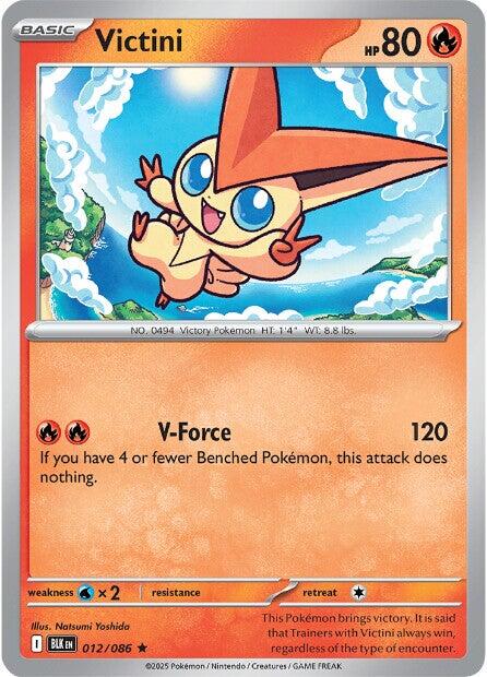 Victini (012/086) [Scarlet & Violet: Black Bolt] | Anubis Games and Hobby