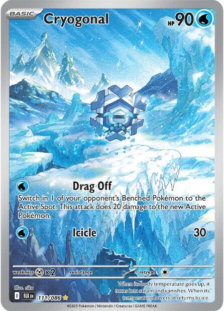 Cryogonal (111/086) [Scarlet & Violet: Black Bolt] | Anubis Games and Hobby