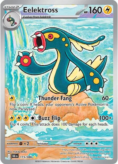 Eelektross (115/086) [Scarlet & Violet: Black Bolt] | Anubis Games and Hobby