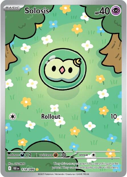 Solosis (118/086) [Scarlet & Violet: Black Bolt] | Anubis Games and Hobby