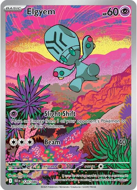 Elgyem (120/086) [Scarlet & Violet: Black Bolt] | Anubis Games and Hobby