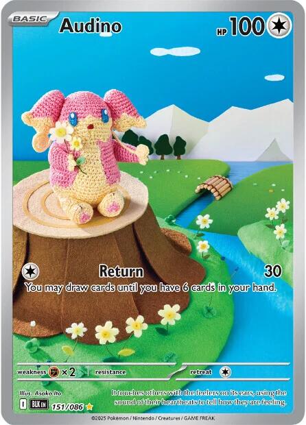 Audino (151/086) [Scarlet & Violet: Black Bolt] | Anubis Games and Hobby