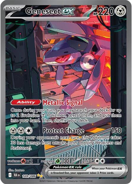Genesect ex (169/086) [Scarlet & Violet: Black Bolt] | Anubis Games and Hobby