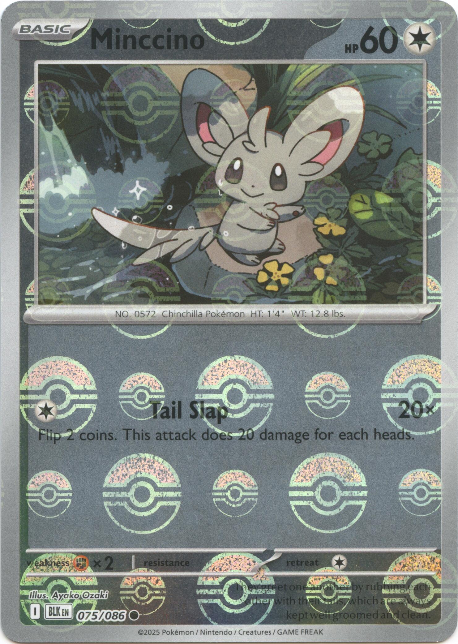 Cinccino (076/086) (Poke Ball Pattern) [Scarlet & Violet: Black Bolt] | Anubis Games and Hobby