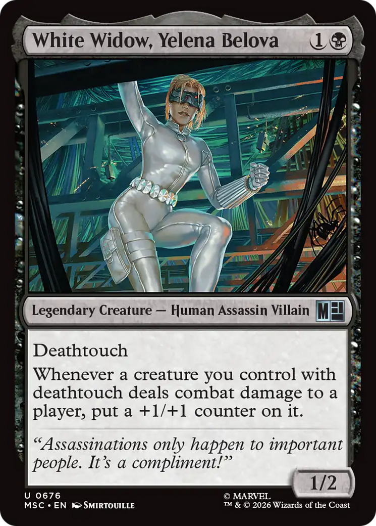 White Widow, Yelena Belova [Marvel Super Heroes Commander] | Anubis Games and Hobby