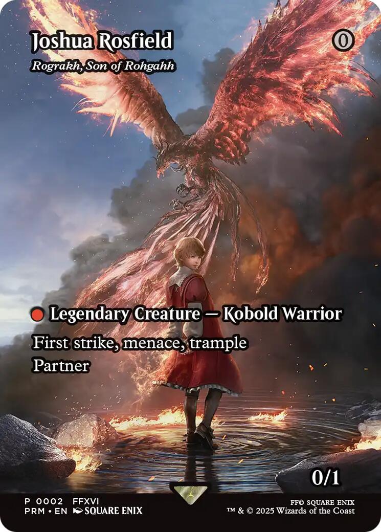 Joshua Rosfield - Rograkh, Son of Rohgahh (Borderless) [MagicFest 2025] | Anubis Games and Hobby