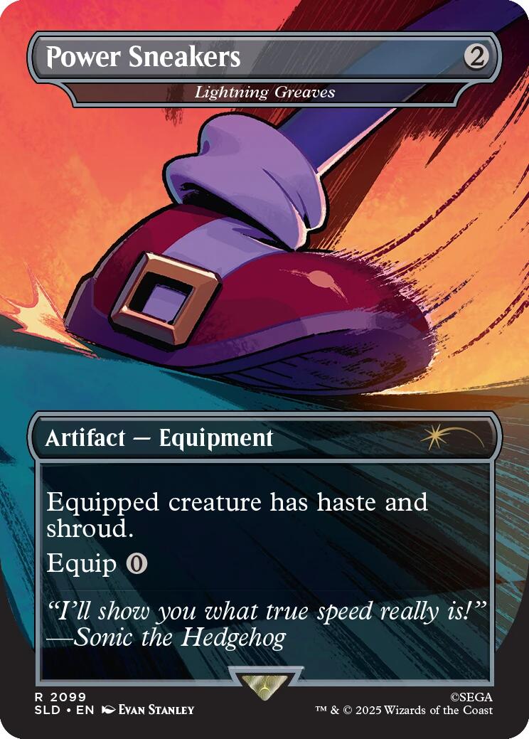 Power Sneakers - Lightning Greaves [Secret Lair Drop Series] | Anubis Games and Hobby