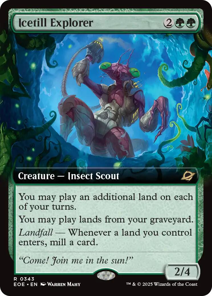 Icetill Explorer (Extended Art) [Edge of Eternities] | Anubis Games and Hobby