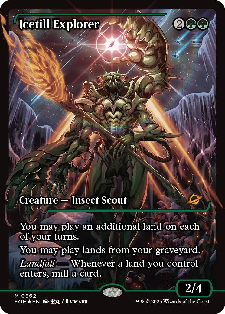 Icetill Explorer (Showcase) [Edge of Eternities] | Anubis Games and Hobby