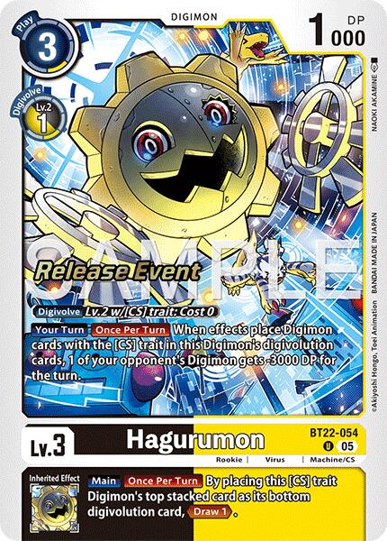 Hagurumon [BT22-054] [Cyber Eden Release Event Cards] | Anubis Games and Hobby