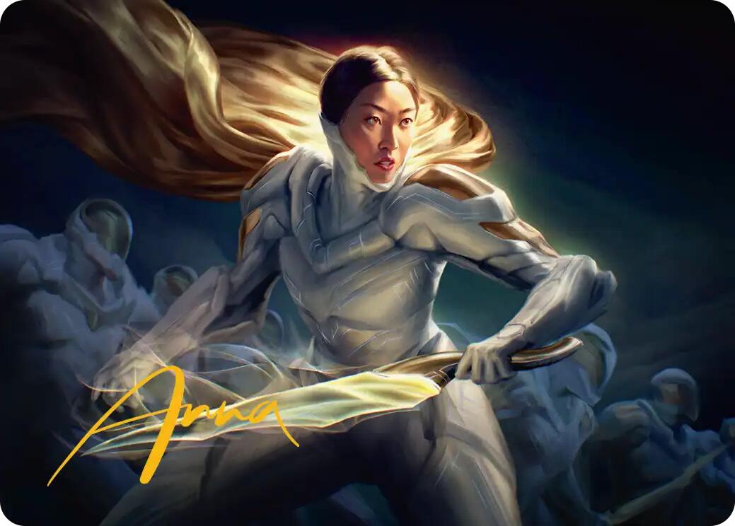 Cosmogrand Zenith Art Card (Gold-Stamped Signature) [Edge of Eternities Art Series] | Anubis Games and Hobby