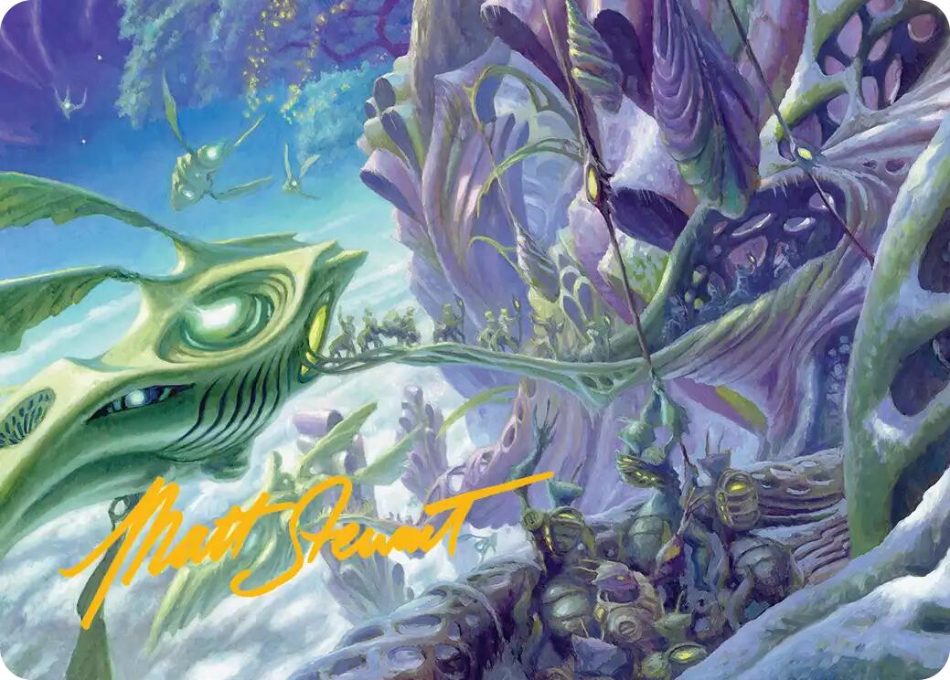 Loading Zone Art Card (Gold-Stamped Signature) [Edge of Eternities Art Series] | Anubis Games and Hobby