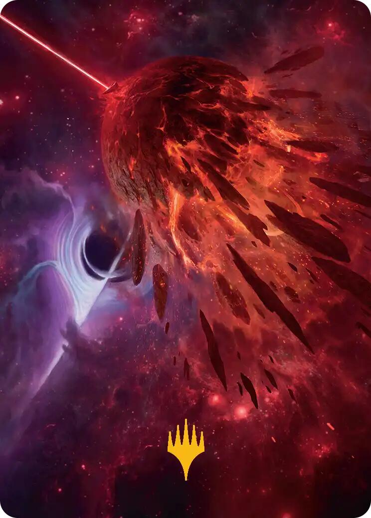 Kavaron, Memorial World Art Card (Gold-Stamped Planeswalker Symbol) [Edge of Eternities Art Series] | Anubis Games and Hobby