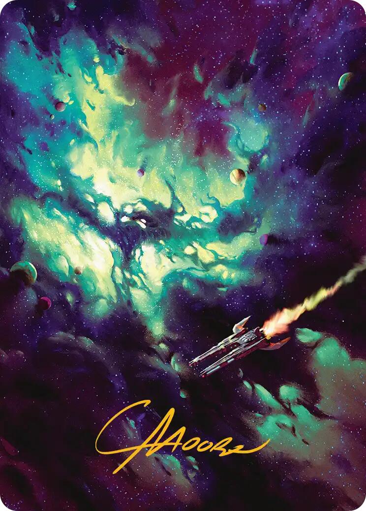 Blinkmoth Nexus Art Card (Gold-Stamped Signature) [Edge of Eternities Art Series] | Anubis Games and Hobby