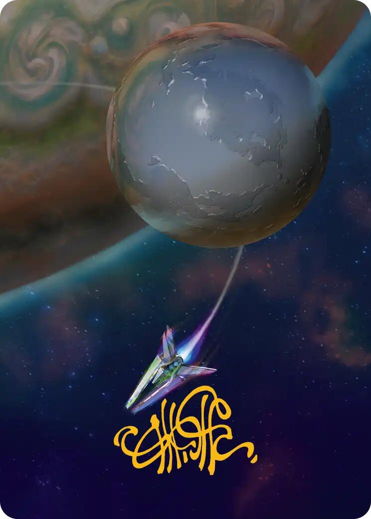 Reflecting Pool Art Card (Gold-Stamped Signature) [Edge of Eternities Art Series] | Anubis Games and Hobby