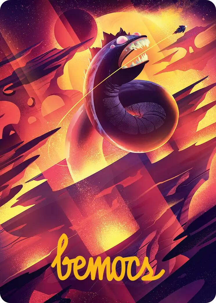 Bonders' Enclave Art Card (Gold-Stamped Signature) [Edge of Eternities Art Series] | Anubis Games and Hobby