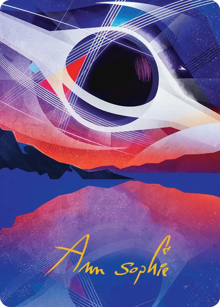 Mirrorpool Art Card (Gold-Stamped Signature) [Edge of Eternities Art Series] | Anubis Games and Hobby