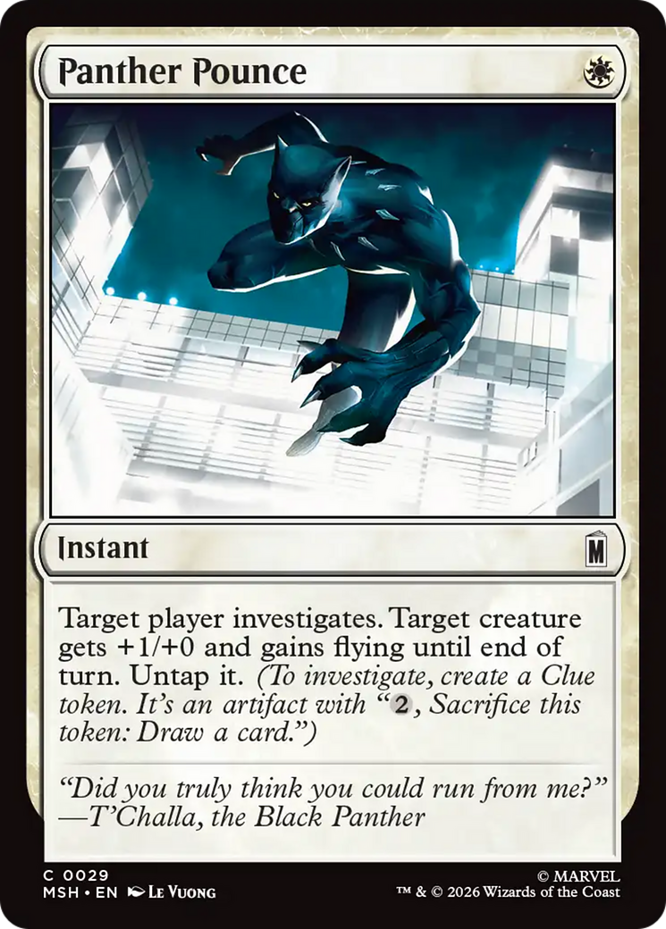 Panther Pounce [Marvel Super Heroes] | Anubis Games and Hobby