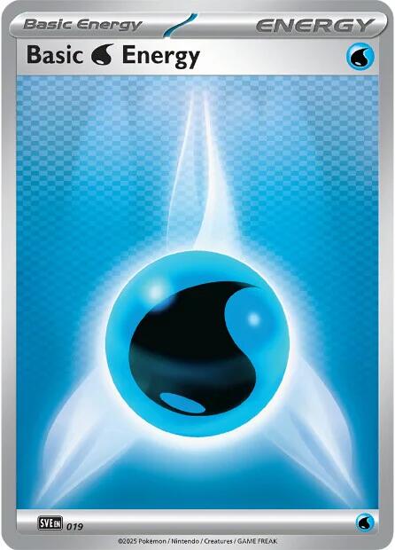 Basic Water Energy (019) [Scarlet & Violet: Black Bolt] | Anubis Games and Hobby