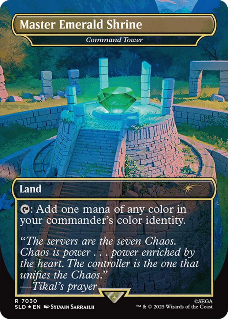 Master Emerald Shrine - Command Tower (7030) [Secret Lair Drop Series] | Anubis Games and Hobby