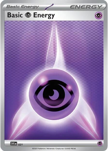 Basic Psychic Energy (021) [Scarlet & Violet: Black Bolt] | Anubis Games and Hobby