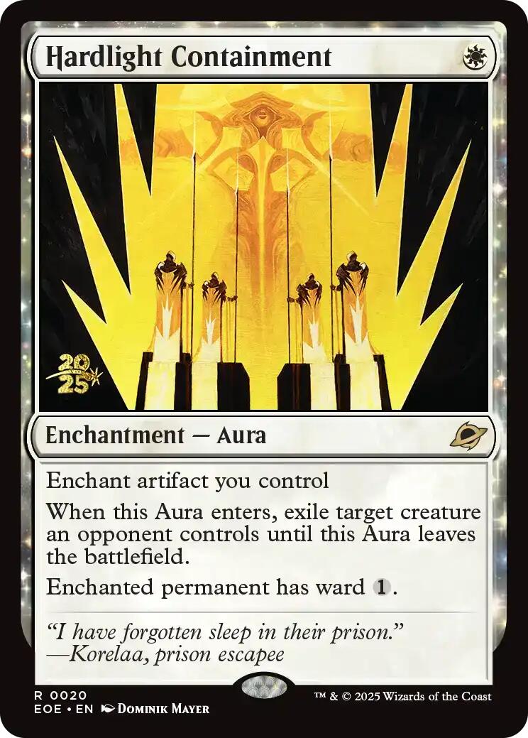Hardlight Containment [Edge of Eternities Prerelease Promos] | Anubis Games and Hobby
