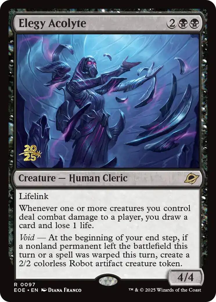 Elegy Acolyte [Edge of Eternities Prerelease Promos] | Anubis Games and Hobby