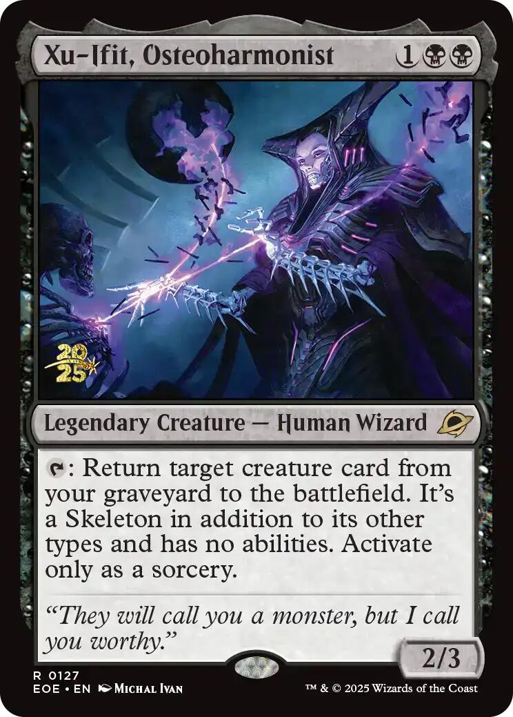 Xu-Ifit, Osteoharmonist [Edge of Eternities Prerelease Promos] | Anubis Games and Hobby