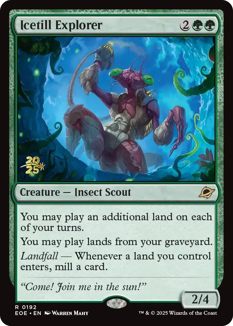 Icetill Explorer [Edge of Eternities Prerelease Promos] | Anubis Games and Hobby