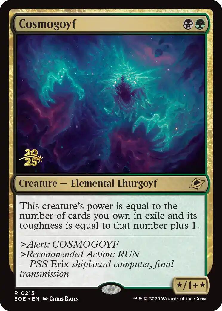 Cosmogoyf [Edge of Eternities Prerelease Promos] | Anubis Games and Hobby