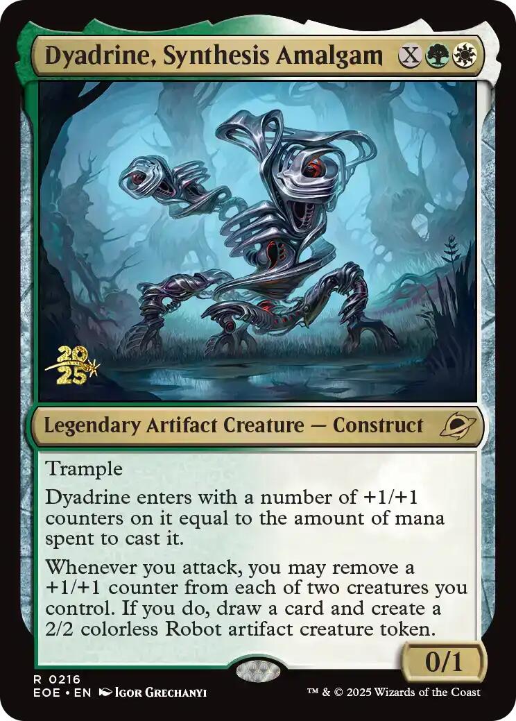 Dyadrine, Synthesis Amalgam [Edge of Eternities Prerelease Promos] | Anubis Games and Hobby