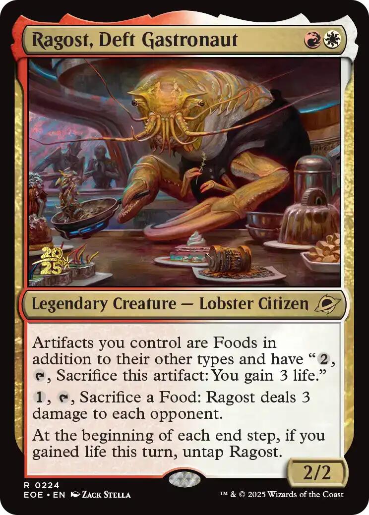 Ragost, Deft Gastronaut [Edge of Eternities Prerelease Promos] | Anubis Games and Hobby