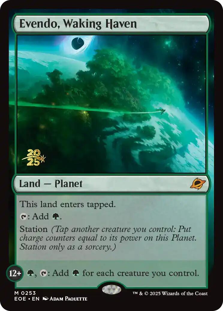 Evendo, Waking Haven [Edge of Eternities Prerelease Promos] | Anubis Games and Hobby