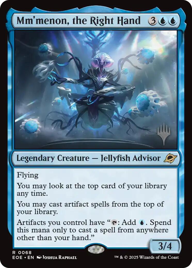 Mm'menon, the Right Hand [Edge of Eternities Promo Pack] | Anubis Games and Hobby