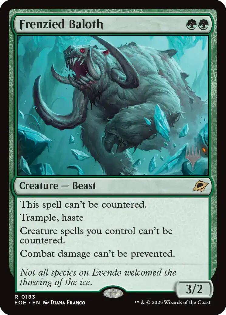 Frenzied Baloth [Edge of Eternities Promo Pack] | Anubis Games and Hobby