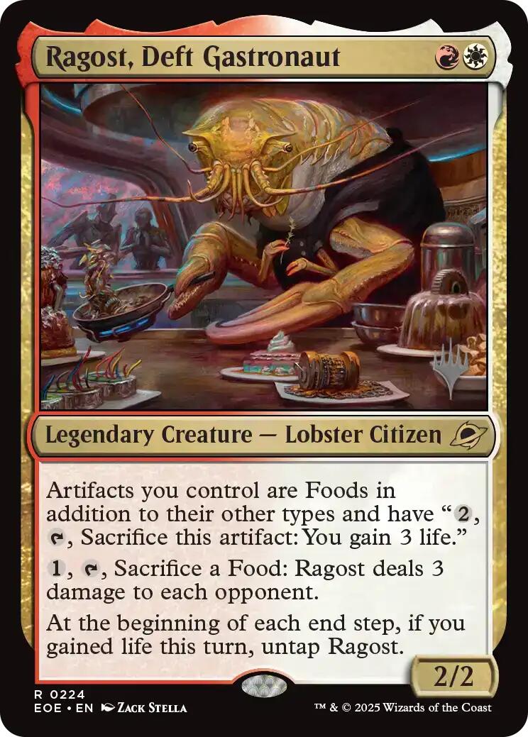 Ragost, Deft Gastronaut [Edge of Eternities Promo Pack] | Anubis Games and Hobby