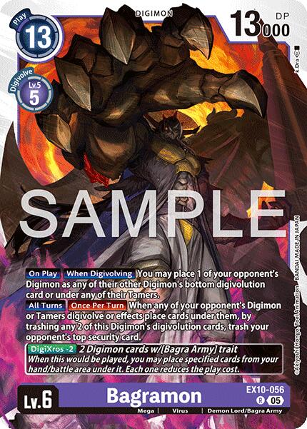 Bagramon [EX10-056] [Sinister Order] | Anubis Games and Hobby