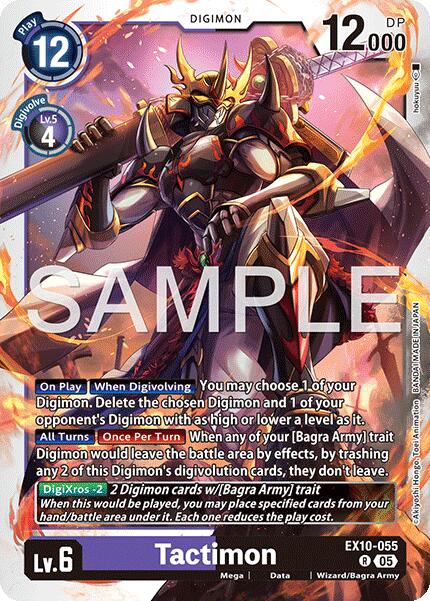Tactimon [EX10-055] [Sinister Order] | Anubis Games and Hobby
